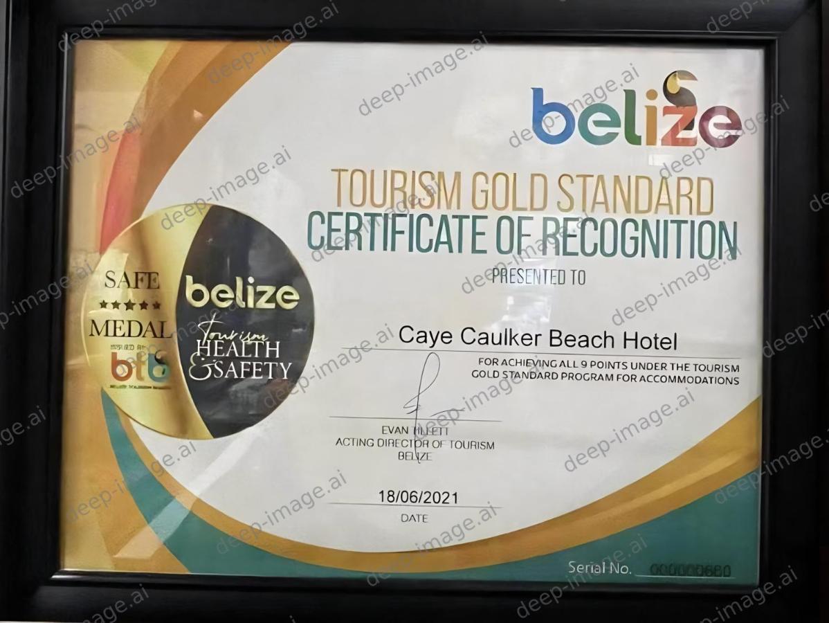 Caye Caulker Beach Hotel Buitenkant foto